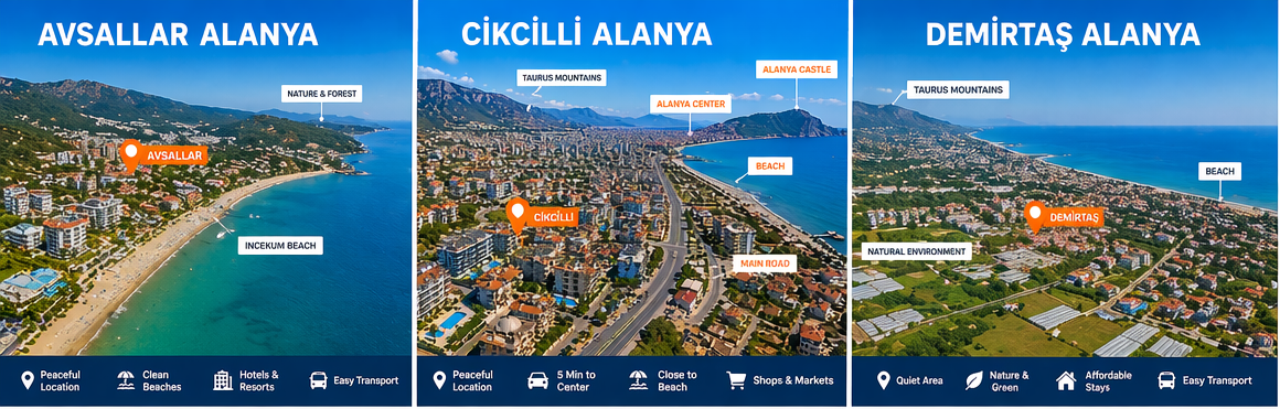 Avsallar Alanya area view