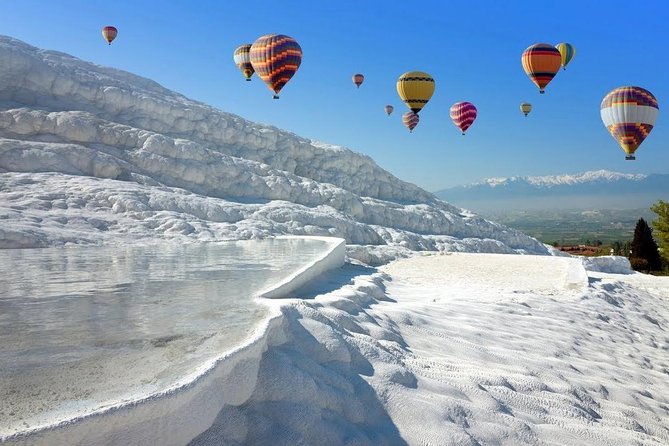 Pamukkale white pools and terraces