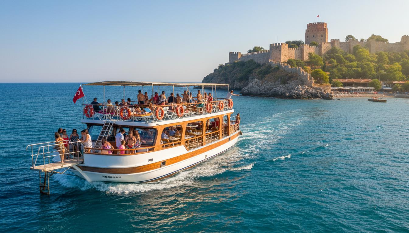 Alanya boat tour guide