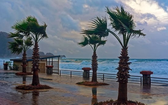 winter in alanya